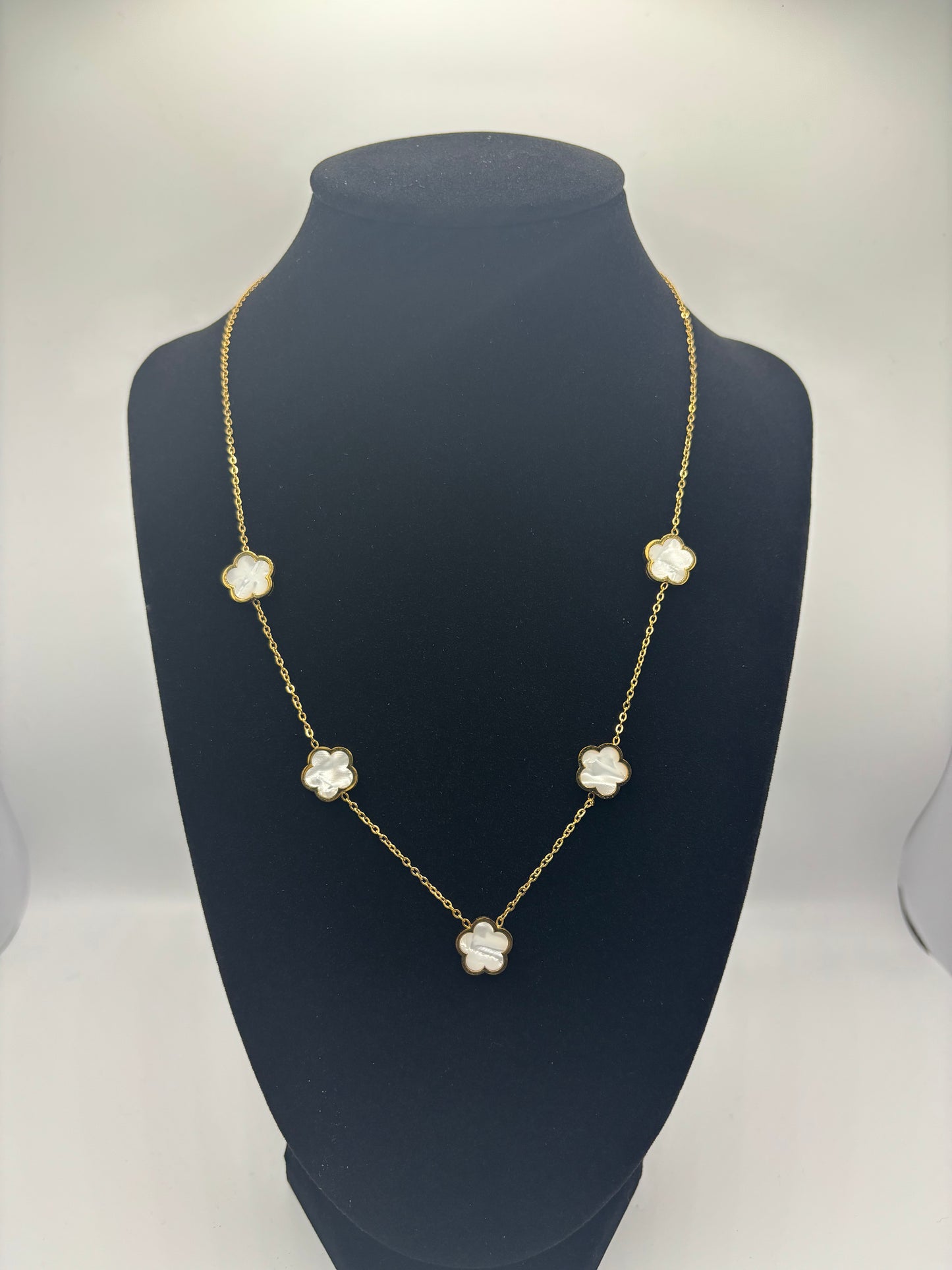 White Clover necklace