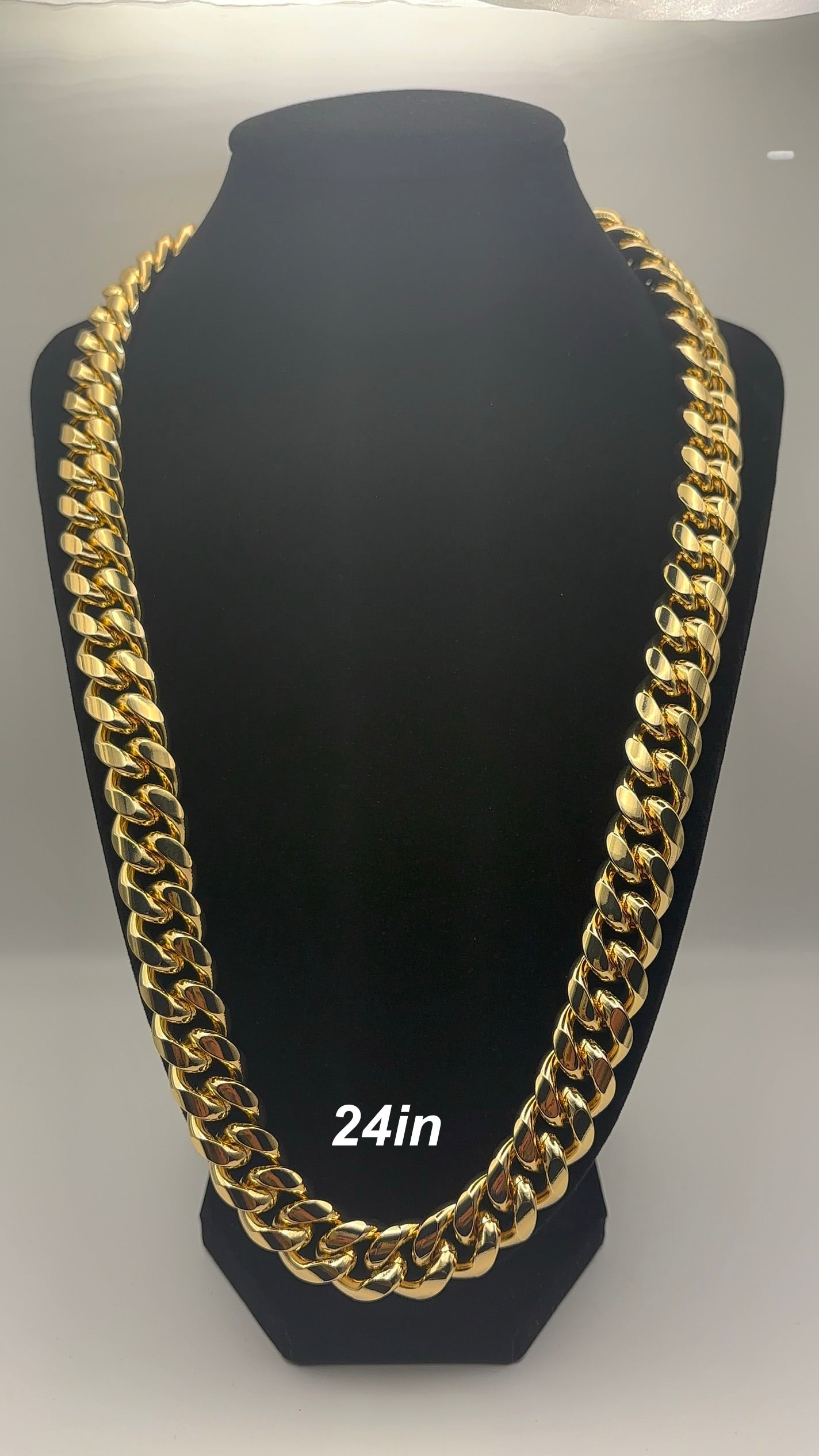 14mm Gold cuban chain