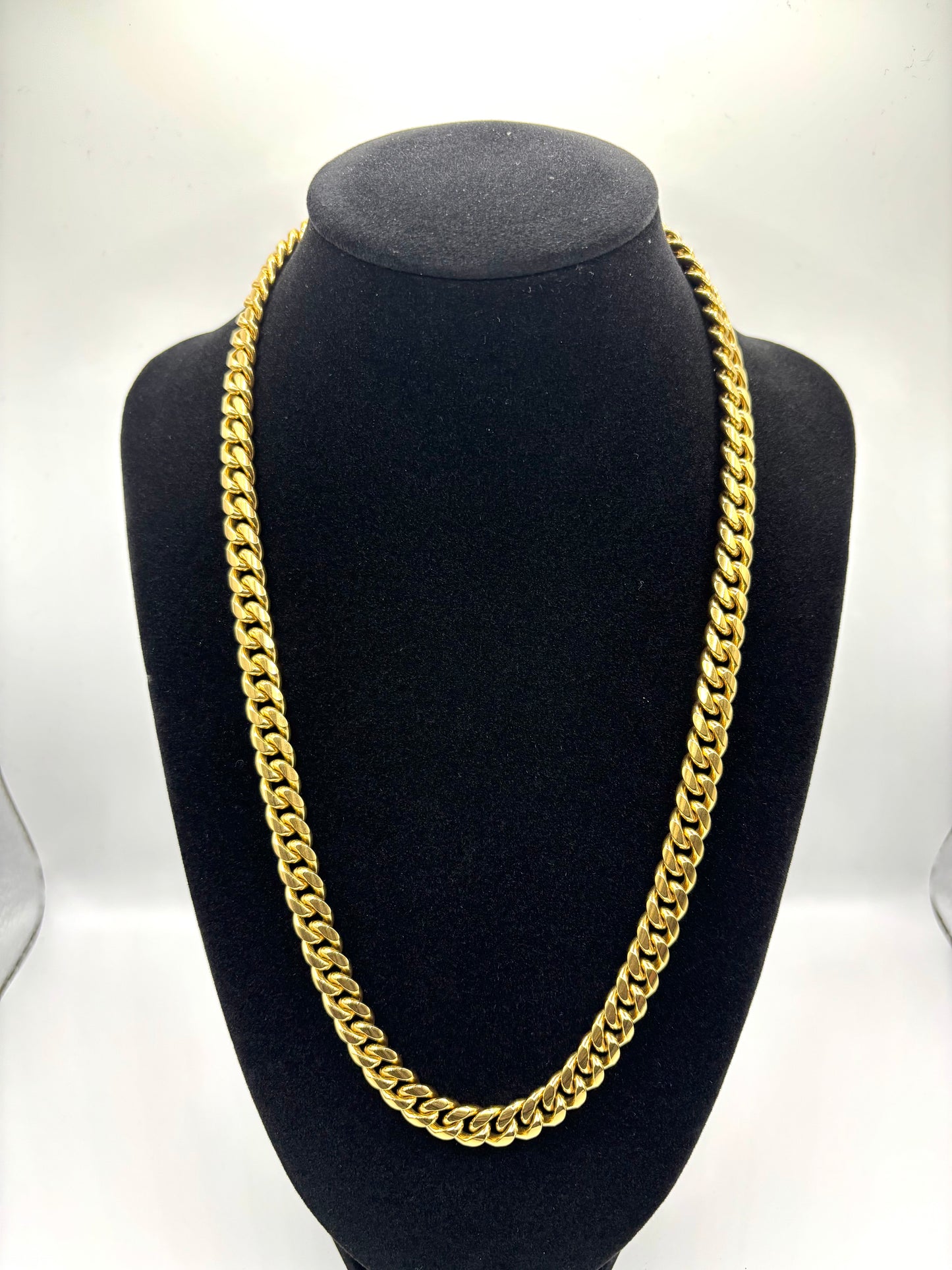 Gold Cuban Chain - 8mm