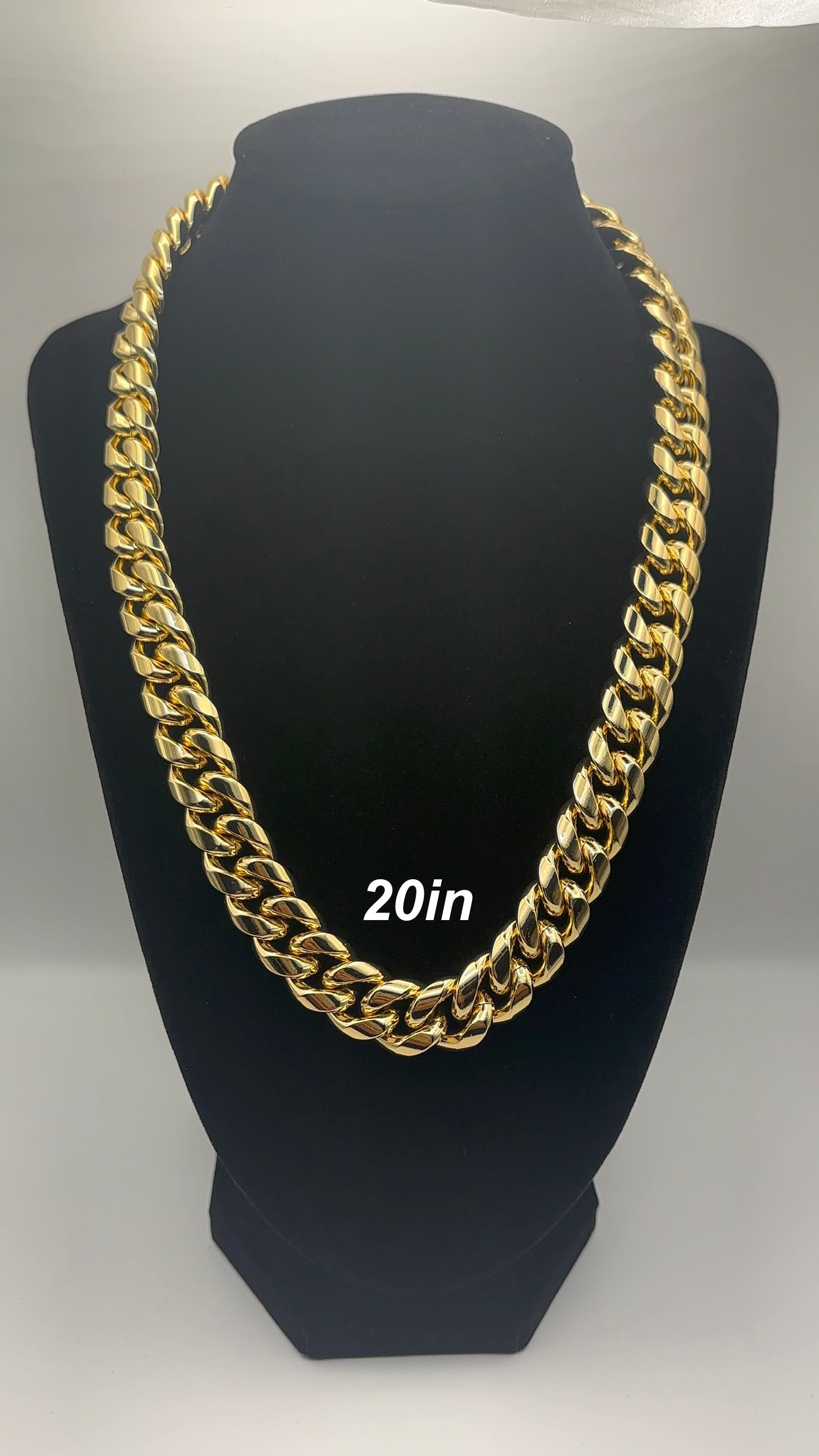 14mm Gold cuban chain