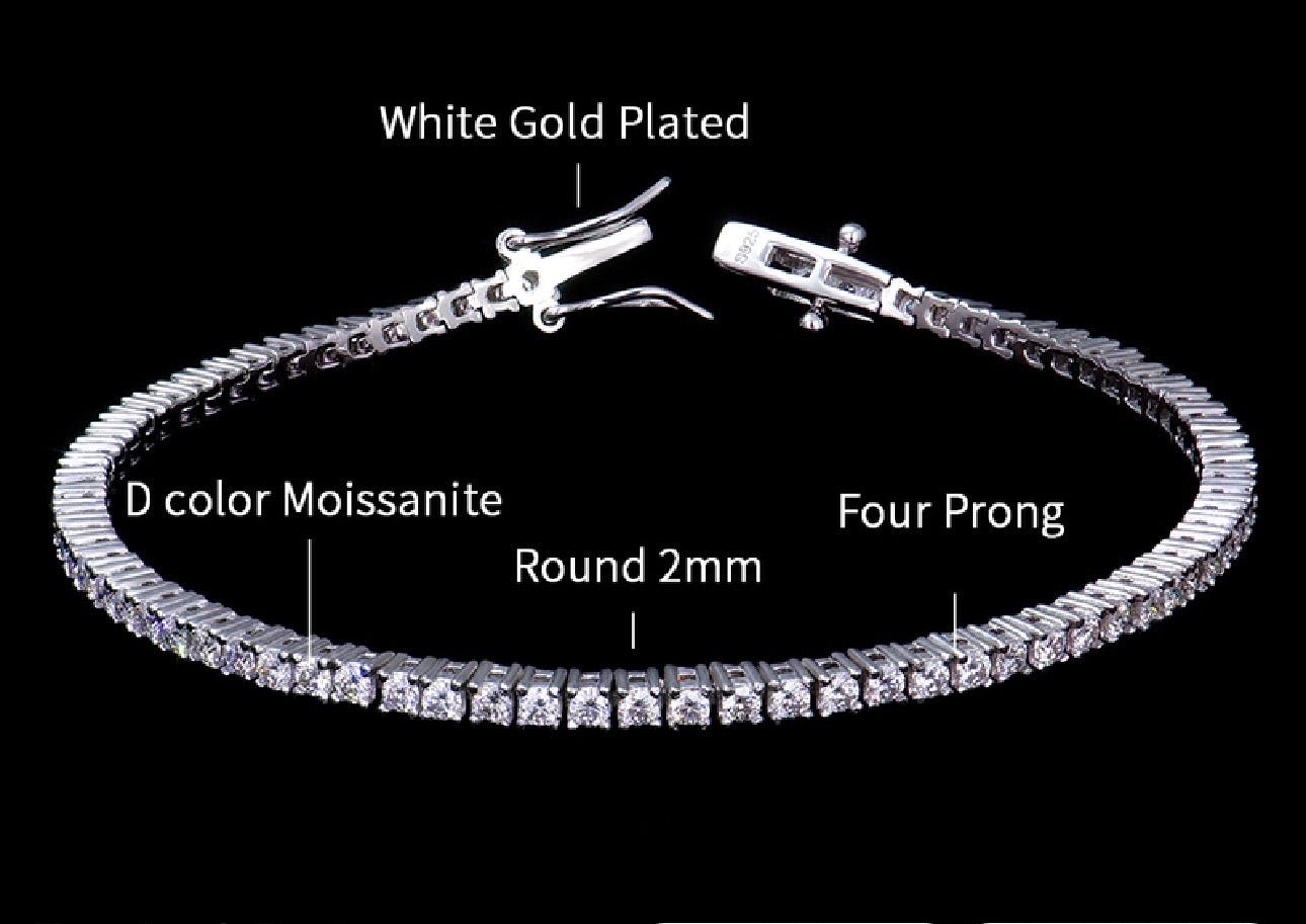 Moissanite Tennis bracelet