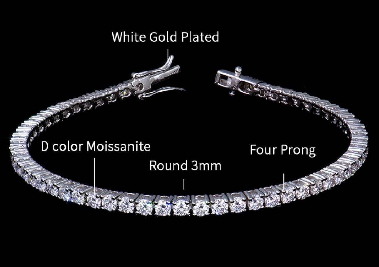 Moissanite Tennis bracelet