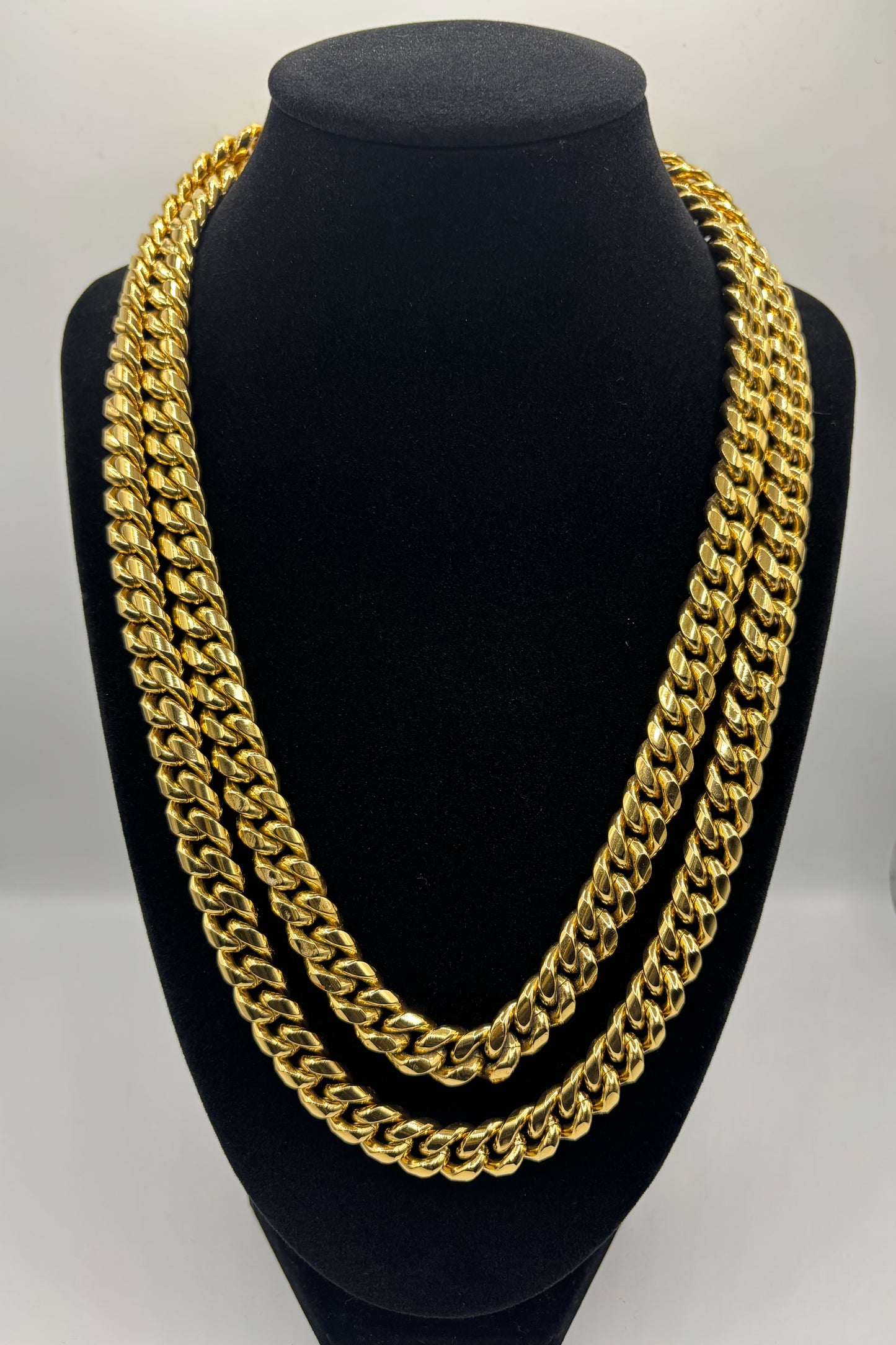 Gold Cuban Chain - 10mm