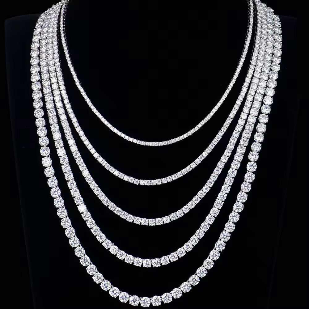Moissanite Tennis chain