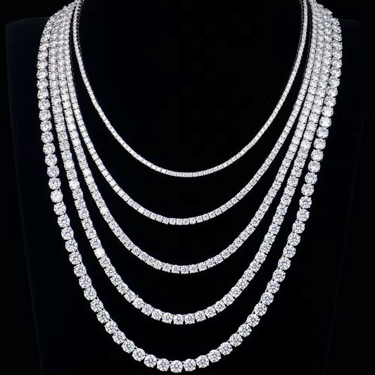 Moissanite Tennis chain
