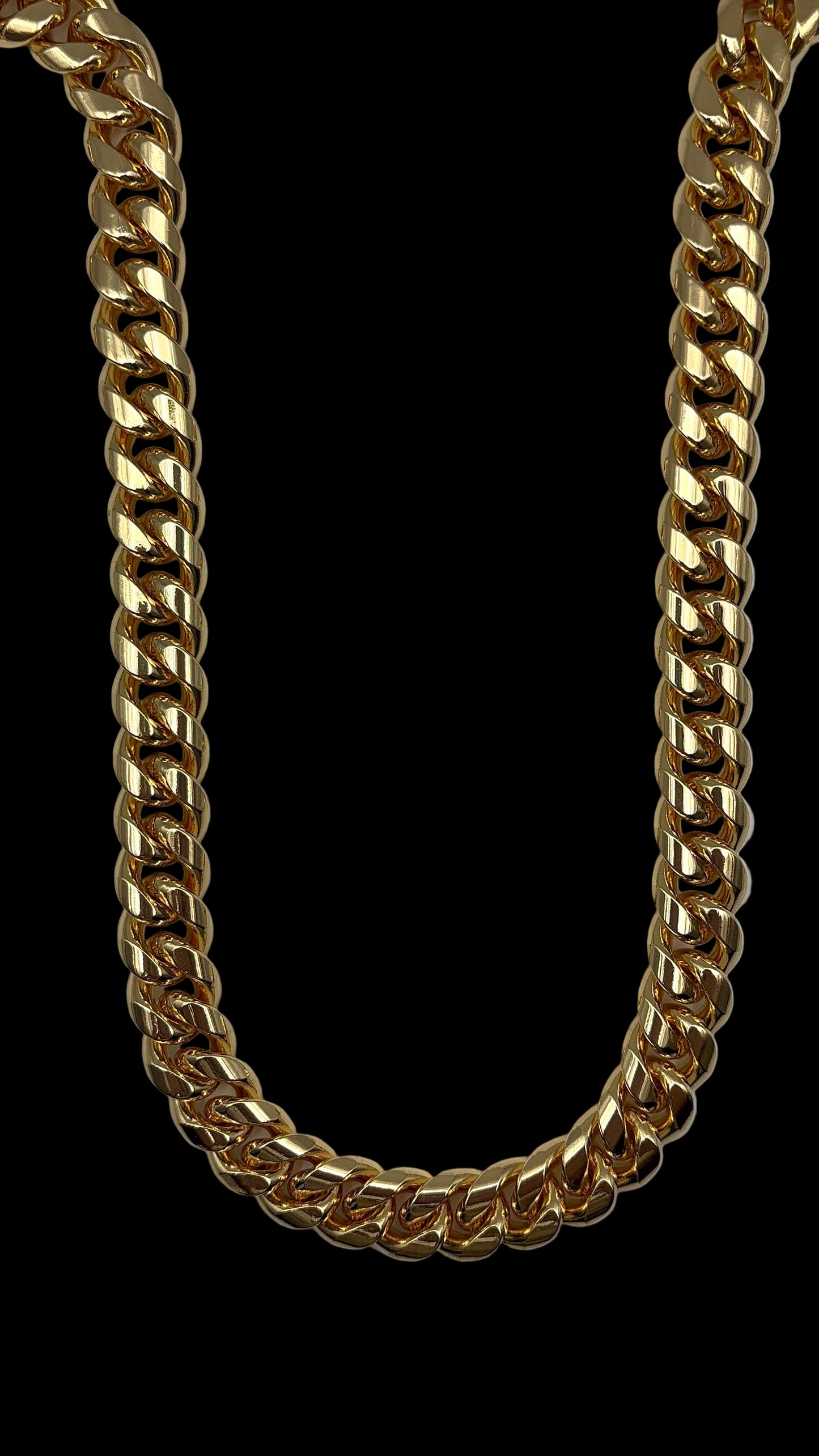 14mm Gold cuban chain