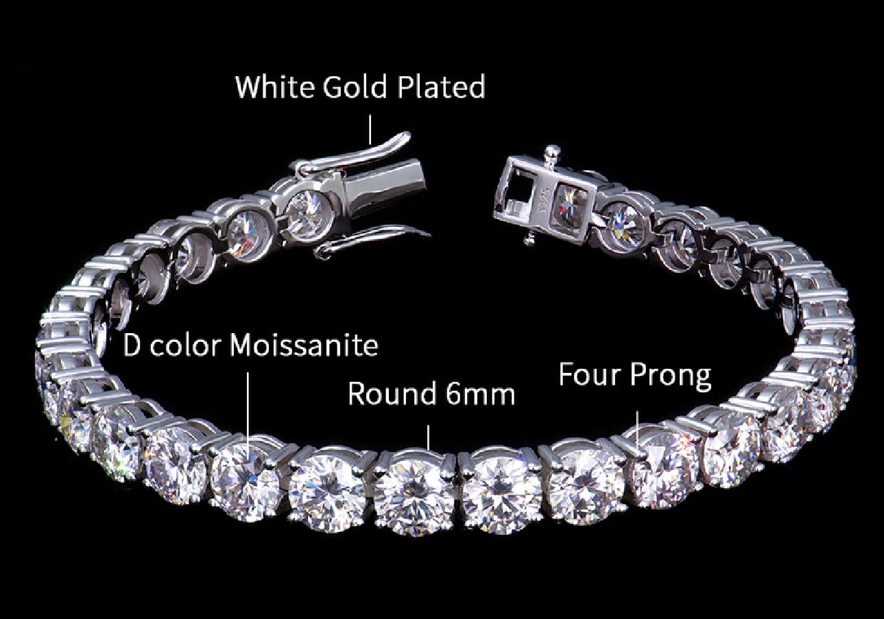 Moissanite Tennis bracelet